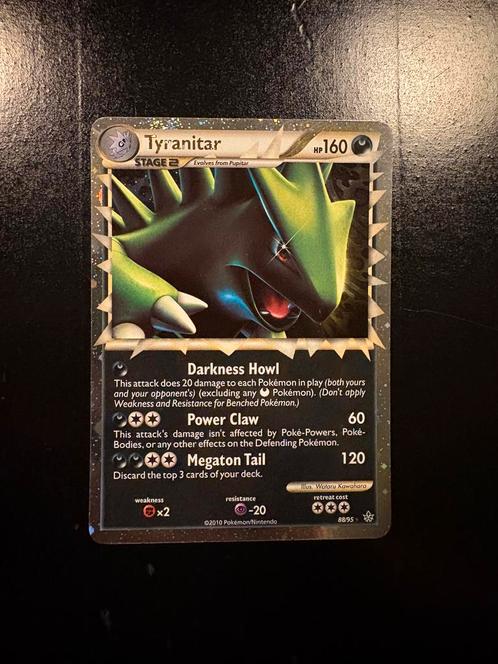 Tyranitar #88, Hobby en Vrije tijd, Verzamelkaartspellen | Pokémon, Zo goed als nieuw, Losse kaart, Ophalen of Verzenden