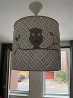Taftan hanglamp Lampenkap Uil Kind/Babykamer, Ophalen, Zo goed als nieuw, Stof