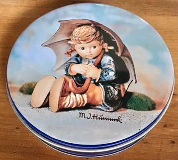 HUMMEL BLIKJE MET 4 ONDERZETTERS beschikbaar voor biedingen