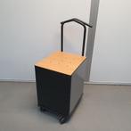 Ahrend flextrolley - ladekast 66x43x49 grijs met zwart, Huis en Inrichting, 5 laden of meer, Nieuw, Minder dan 100 cm, 25 tot 50 cm