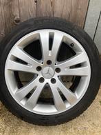 Mercedes-Benz sport velgen C klasse (W204/S204), Ophalen, Gebruikt, Banden en Velgen, 17 inch