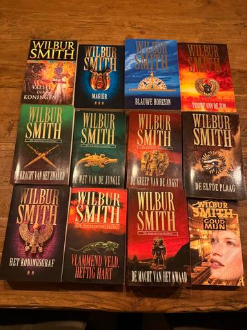 Wilbur Smith Boeken Collectie beschikbaar voor biedingen