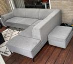 Grijze Hoekbank te koop!, Huis en Inrichting, Banken | Bankstellen, Ophalen, 250 tot 300 cm, Gebruikt, 100 tot 125 cm