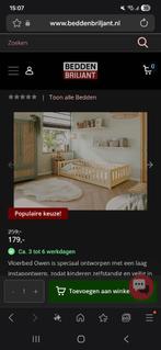 Grondbed 90x200 NIEUW IN DOOS, Kinderen en Baby's, Kinderkamer | Bedden, Ophalen, 85 tot 100 cm, Nieuw, Lattenbodem