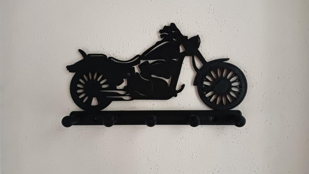 Motor Sleutelhanger Harley, Chopper, Wandkapstok, Nieuw, Ophalen of Verzenden, Minder dan 100 cm