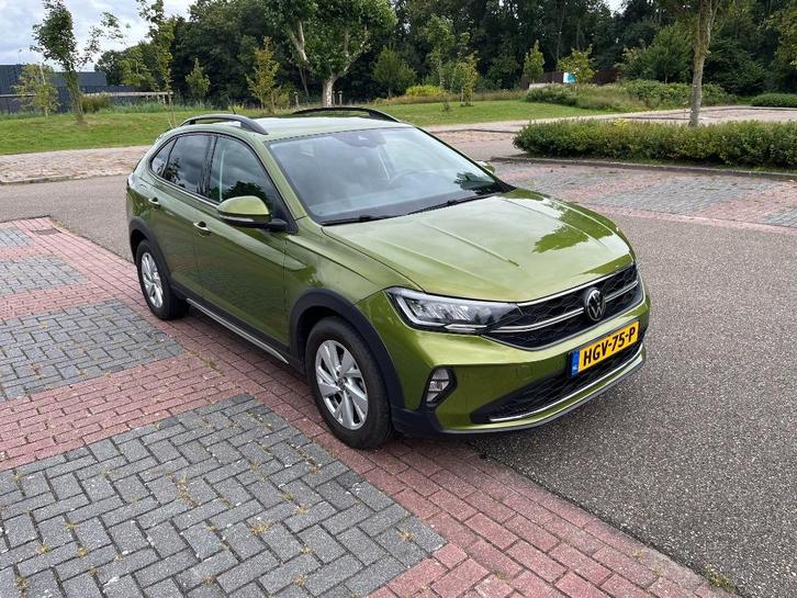 Volkswagen Taigo 1.0 TSI 110pk R-Line  2023 Groen, Auto's, Volkswagen, Particulier, Taigo, ABS, Adaptive Cruise Control, Airbags