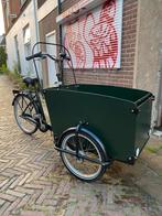 Bakfiets met maxi-cosi houder (met versnellingen), Gebruikt, Elektrisch, 2 kinderen, Ophalen