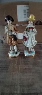 Set van 2 porseleinen figuren, Verzamelen, Beelden en Beeldjes, Ophalen, Gebruikt, Mens
