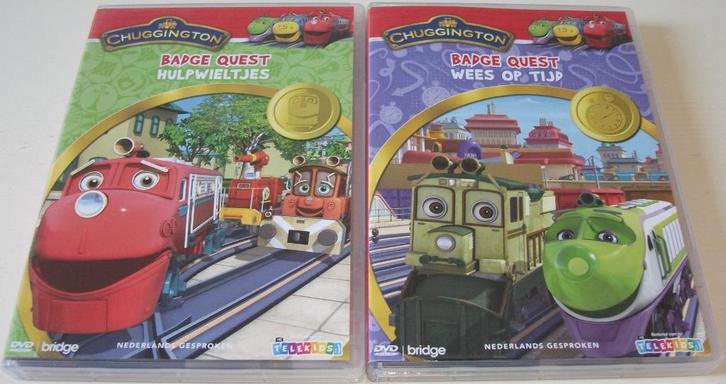 Film-Serie *** CHUGGINGTON *** 2 stuks, Cd's en Dvd's, Dvd's | Overige Dvd's, Zo goed als nieuw, Alle leeftijden, Ophalen of Verzenden