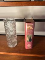 Glazen vaas vintage retro, Huis en Inrichting, Woonaccessoires | Vazen, Overige kleuren, Ophalen of Verzenden, Minder dan 50 cm