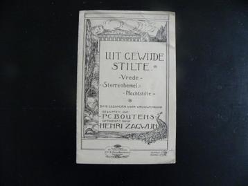 P.C. Boutens: Uit gewijde stilte. Vrede-Sterrenhemel-Nachtst beschikbaar voor biedingen
