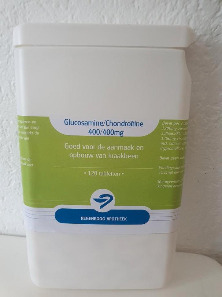 Glucosamine/Chondroïtine 400/400mg - 120 tabletten, Sport en Fitness, Gezondheidsproducten en Wellness, Nieuw, Overige typen, Ophalen of Verzenden