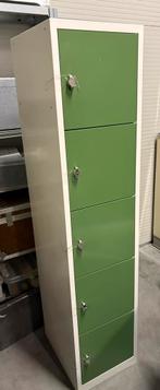 Groen witte lockerkast., Huis en Inrichting, Kasten | Lockerkasten, Ophalen, Zo goed als nieuw