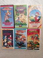 Vhs video banden,o.a.Mario Bros, Turtles, Cd's en Dvd's, VHS | Kinderen en Jeugd, Alle leeftijden, Ophalen of Verzenden, Gebruikt