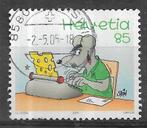 001-26 Zwitserland 2005 / Mouse on a Typewriter, Verzenden, Gestempeld