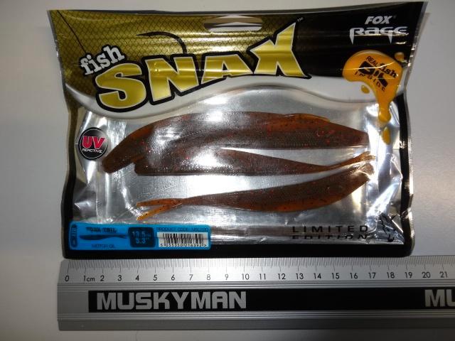 Kunstaas: Fox Rage Fish Fork Tail 13,5 cm shads, Watersport en Boten, Hengelsport | Roofvissen, Nieuw, Overige typen, Verzenden