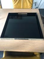PTMD tafelblad, zwart met parelmoer, Huis en Inrichting, Ophalen of Verzenden, Zo goed als nieuw, Vierkant, Hout