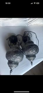 2 oosterse hanglampen! Lees beschrijving, Huis en Inrichting, Lampen | Hanglampen, Ophalen of Verzenden, Zo goed als nieuw, Minder dan 50 cm