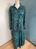 Norah zwart blauw slangenprint lange jurk 44, Kleding | Dames, Jurken, Blauw, Maat 42/44 (L), Ophalen of Verzenden, Zo goed als nieuw