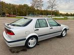 Zeldzaam mooie Saab 9000 2.3 CS Turbo Anniversary Maptun, Auto's, Voorwielaandrijving, 4 cilinders, 2290 cc, Leder