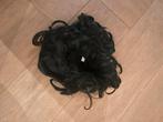 Zwarte Krullen Pruik - Carnaval of Cosplay, Ophalen, Carnaval, Maat 46/48 (XL) of groter, Zo goed als nieuw