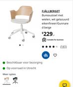 Bureaustoel fjällberget, Huis en Inrichting, Bureaustoelen, Ophalen, Zo goed als nieuw, Wit, Bureaustoel