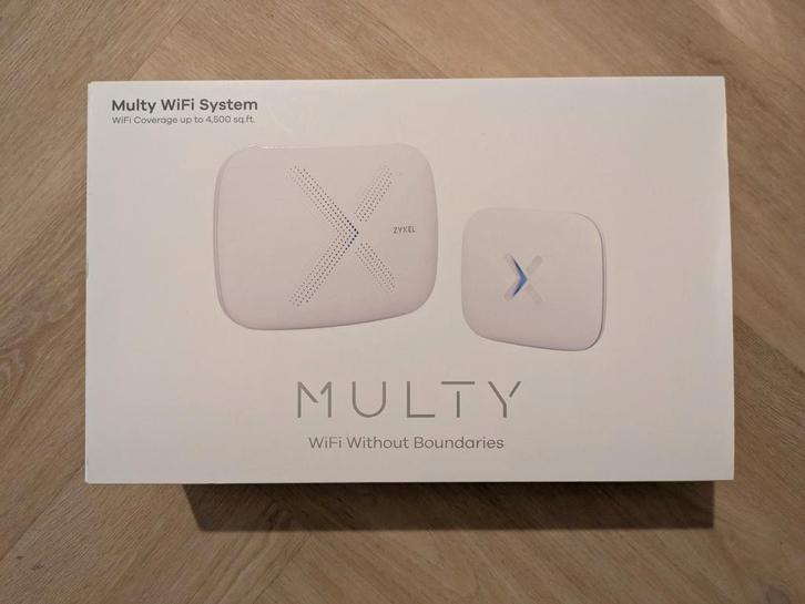 Zyxel Multy X WiFi Mesh Systeem (WSQ50 & WSQ20), Computers en Software, Powerlines, Zo goed als nieuw, Ophalen of Verzenden