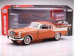 Studebaker Golden Hawk 1957 Copper / White 1-18 Ertl/Autowor, Hobby en Vrije tijd, Modelauto's | 1:18, Ertl/Autoworld, Tschuiten@hotmail.com