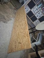 2x OSB Plaat met Groef, Doe-het-zelf en Verbouw, Platen en Panelen, Ophalen, Gebruikt, Hout, Minder dan 20 mm