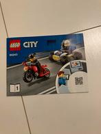 Lego city helikopter 60243, Kinderen en Baby's, Speelgoed | Duplo en Lego, Ophalen of Verzenden, Zo goed als nieuw, Lego