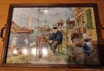 Jan van Hunnik Royal Mosa tegeltableau schilderij keramiek, Ophalen of Verzenden
