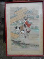 Suzuki Harunobu (1725 – 1770) Japanese hand painting (Bke-20, Ophalen