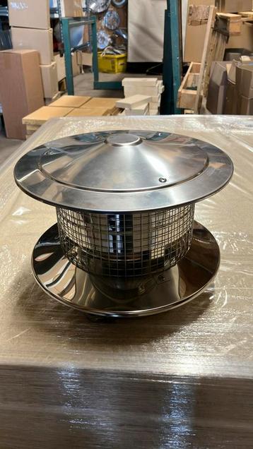 Trekkap dubbelwandig convesa rvs 150-200mm nieuw beschikbaar voor biedingen