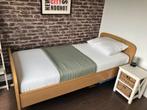 Houten Eenpersoonsbed 90x200, Huis en Inrichting, Ophalen, 90 cm, Eenpersoons, Bruin