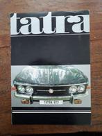 Tatra 613  1974  8 pagina brochure Duitstalig, Ophalen of Verzenden, Gelezen, Overige merken