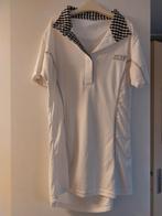Dressuur shirt wit incl. plastron, Dieren en Toebehoren, Paardrijkleding, Ophalen of Verzenden, Zo goed als nieuw, Dressuur