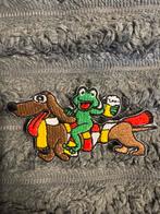 Grappige Patch: Kikker op Hond met Bier!, Ophalen of Verzenden, Zo goed als nieuw