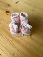 Hema nieuwe gebreide babyslofjes maat 15 (5-8m), Slofjes, Nieuw, Hema, Verzenden