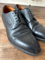 Crockett & Jones lederen schoenen zwart maat 9 / 43, Kleding | Heren, Schoenen, Zwart, Ophalen of Verzenden, Gedragen, Crockett & Jones