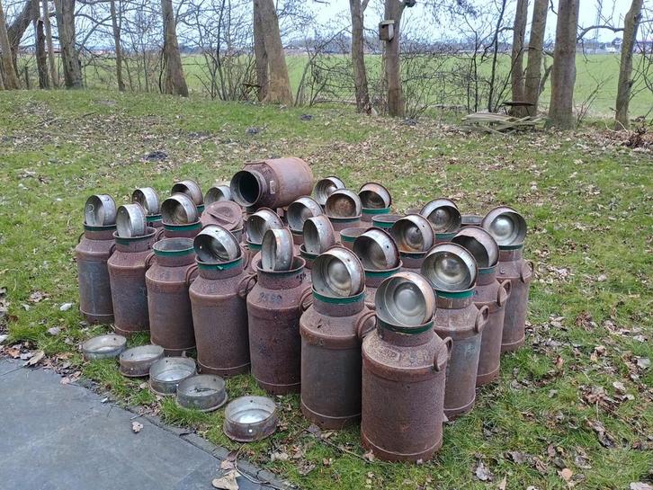 Carbidbussen carbid melkbus carbidschieten melkbussen, Tuin en Terras, Tuinwanddecoratie, Gebruikt, Ophalen of Verzenden