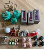 Grote set kerstversiering, Ophalen of Verzenden, Gebruikt