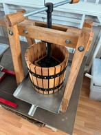 Houten Fruitpers / druivenpers 10L, Ophalen, Zo goed als nieuw