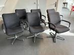Set van 6 originele Artifort designstoelen, Huis en Inrichting, Stoelen, Ophalen, Gebruikt, Metaal, Grijs