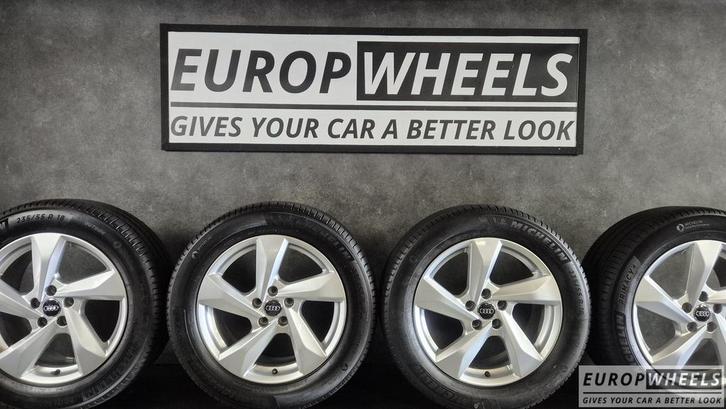 18 inch Audi Q3 F3 S Line velgen Zomerbanden Michelin, Auto-onderdelen, Banden en Velgen, Banden en Velgen, Zomerbanden, 18 inch