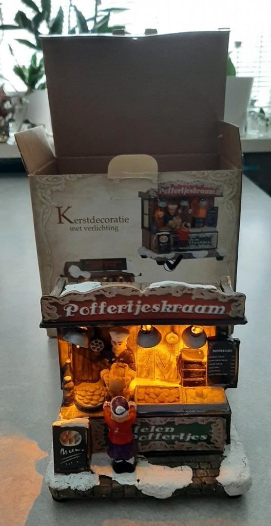 Poffertjeskraam voor in kerstdorp, Diversen, Kerst, Zo goed als nieuw, Ophalen of Verzenden