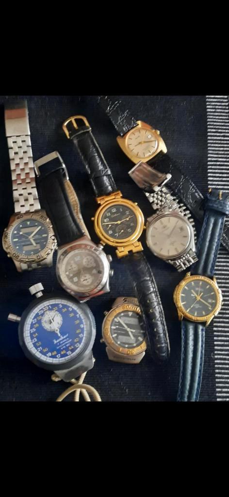 Collectie Oude Herenhorloges - Vintage Look!, Sieraden, Tassen en Uiterlijk, Horloges | Antiek, Ophalen of Verzenden