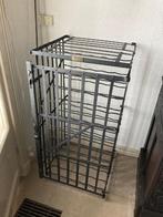 Oude gietijzeren wijnrek, Huis en Inrichting, Woonaccessoires | Wijnrekken, Ophalen, Gebruikt, 25 flessen of meer, Metaal