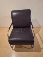 Montel Leren Fauteuil - Goede Staat, Huis en Inrichting, Fauteuils, Gebruikt, 75 tot 100 cm, Ophalen of Verzenden, Modern