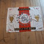 Ajax vlag Champions simply the best 1995, Verzamelen, Sportartikelen en Voetbal, Ophalen of Verzenden, Gebruikt, Ajax, Poster, Plaatje of Sticker