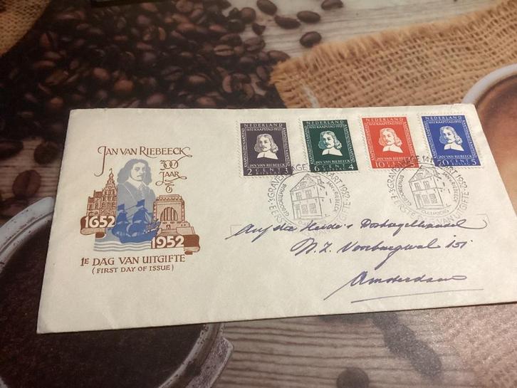 No6069 E7 gelopen Amsterdam Heb ook van Nederland, Postzegels en Munten, Postzegels | Eerstedagenveloppen, Beschreven, Nederland